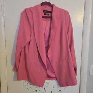 Torrid Pink Blazer Size 0